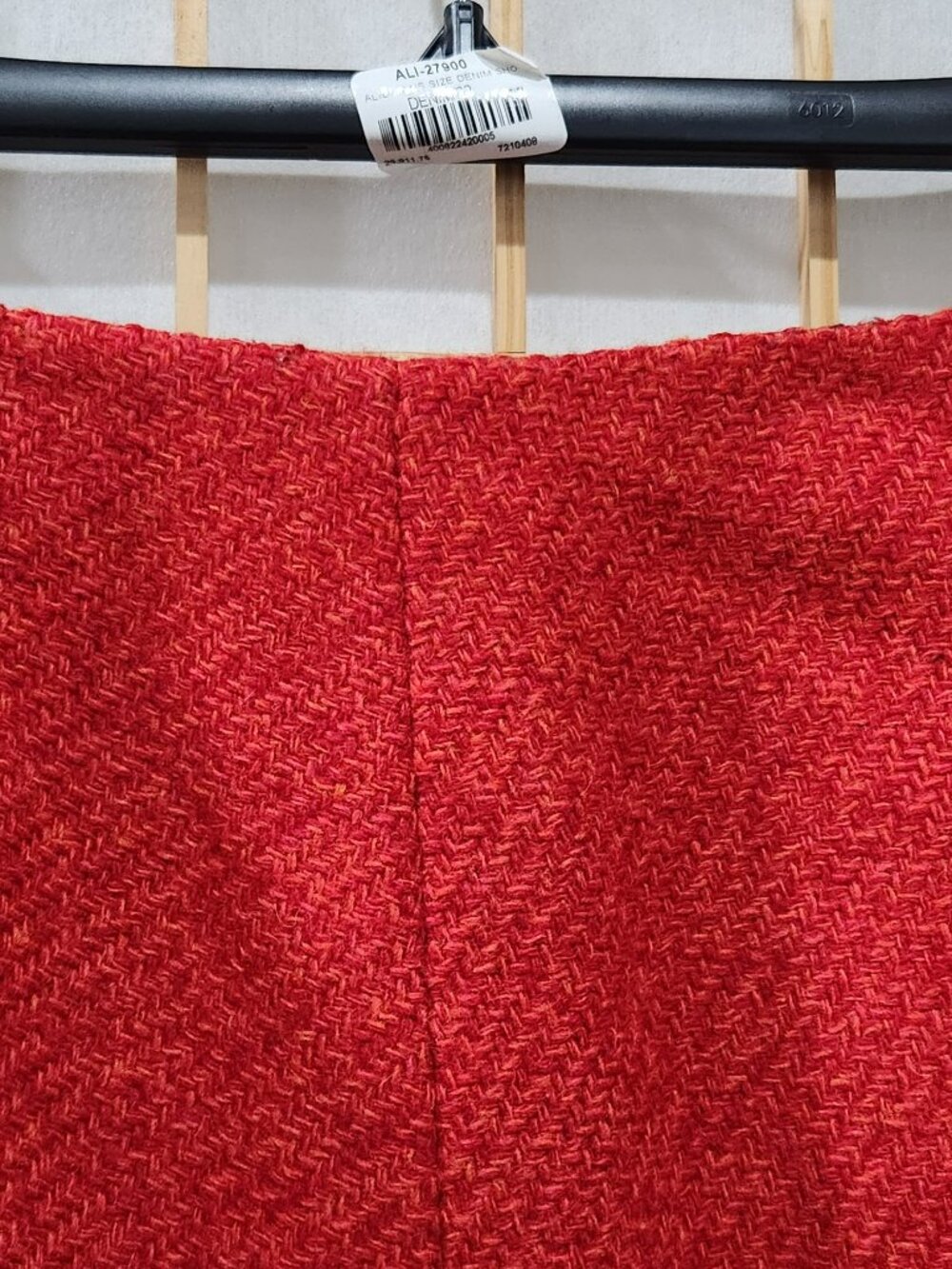 KORS Michael Kors Womens Classic Wool Skirt Red Sz 10 - Picture 3 of 8